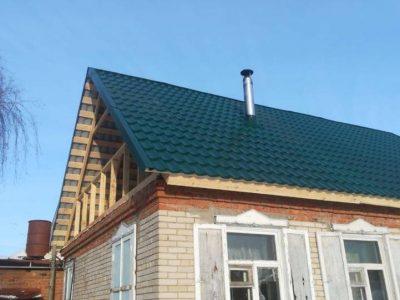Реконструкция крыши в Звенигороде