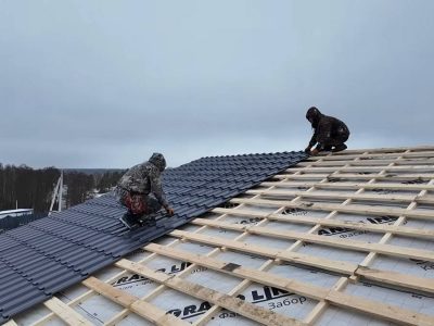 Утепление крыши, монтаж кровли в Звенигороде